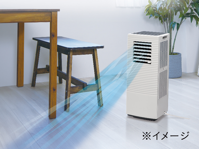 Hình ảnh: Gió lạnh khoảng -9° so với nhiệt độ phòng