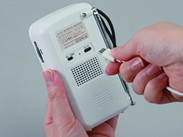 イメージ:充電/乾電池 2WAY