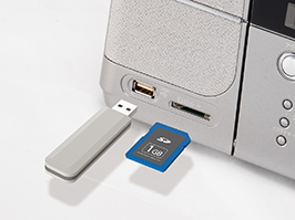 Hình ảnh: Tích hợp khe cắm thẻ USB/SD