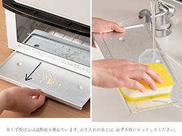 Hình ảnh: Dễ dàng vệ sinh