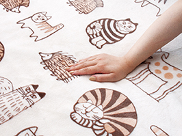 イメージ:柔らかくふんわりした肌触り