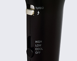 Hình ảnh: Chế độ Turbo với 2 cấp độ điều chỉnh lưu lượng gió