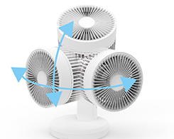 イメージ:上下左右自動首振り