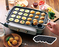 2_3-83 Hình ảnh: Đĩa nướng takoyaki