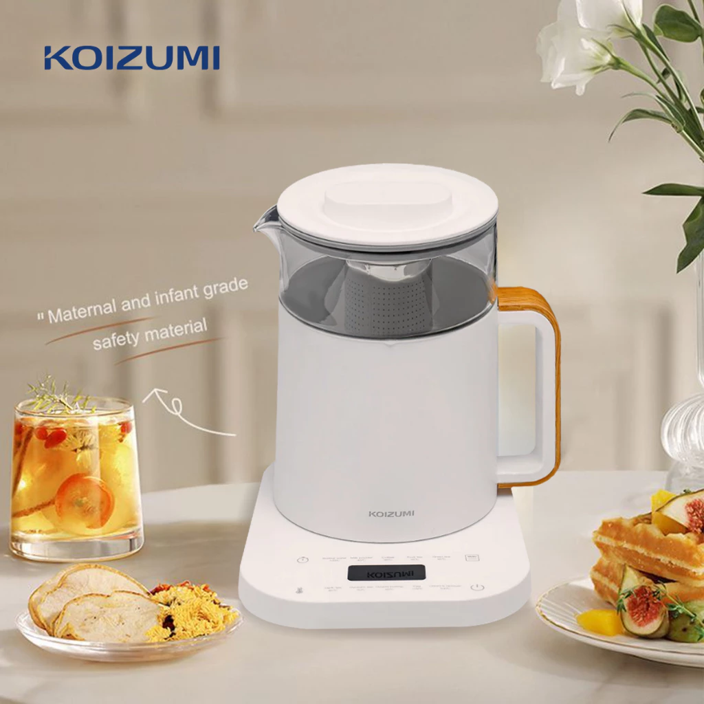 Ấm Siêu Tốc Đa Chức Năng Làm Từ Thủy Tinh Borosilicate – KEK-G120/WG